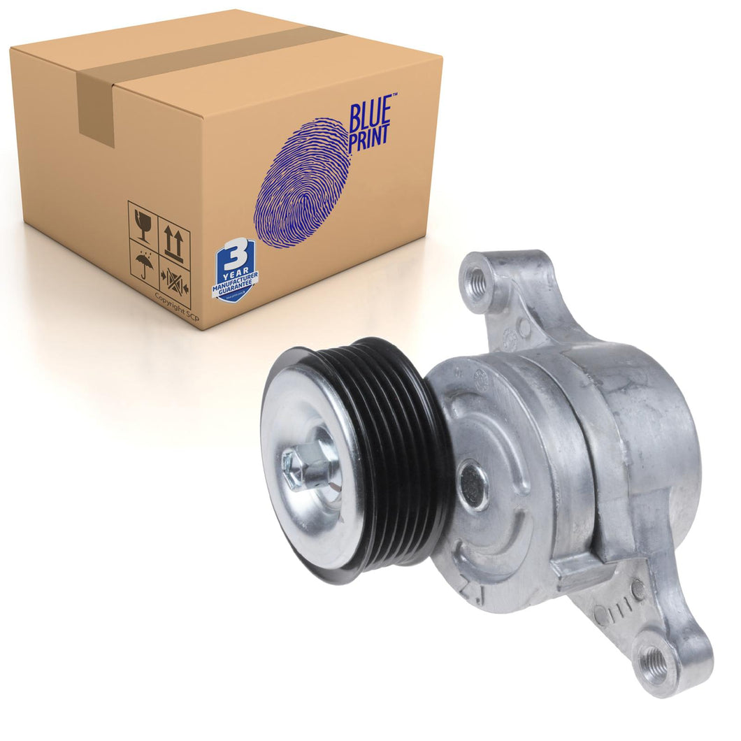 Auxiliary Belt Tensioner Assembly Fits Mazda Mazda2 DY DE Ma Blue Print ADM57651