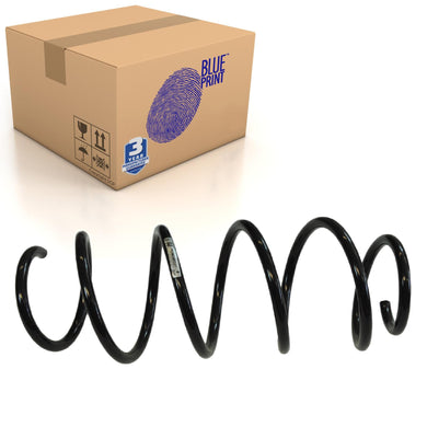 Front Coil Spring Fits Mazda Mazda2 DY OE DD3234011A Blue Print ADM588327