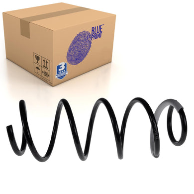 Front Coil Spring Fits Mazda Mazda2 DE OE DH5734011E Blue Print ADM588353