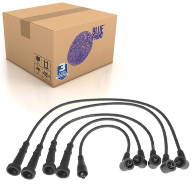 Ht Lead Kit Fits Nissan Cherry Micra Sunny V OE 2245019B27 Blue Print ADN11602