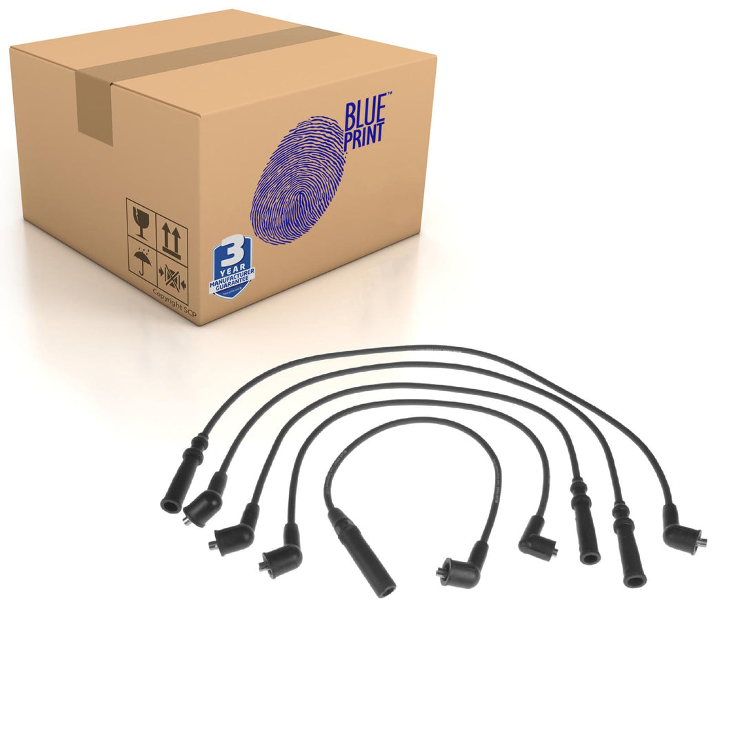 Ht Lead Kit Fits Nissan Figaro OE 2245037B25 Blue Print ADN11627