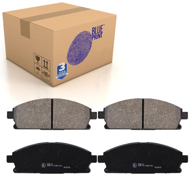Front Brake Pads X Trail Set Kit Fits Nissan 41060-8H785 Blue Print ADN142115
