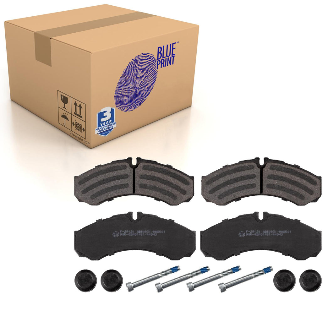 Brake Pads Set Kit Fits Iveco 0 0299 5633 Blue Print ADN142153