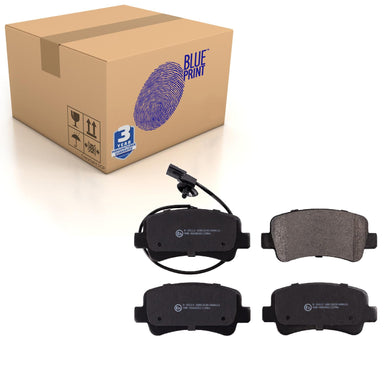 Rear Brake Pads Movano Set Kit Fits Vauxhall 44 06 033 21R Blue Print ADN142154