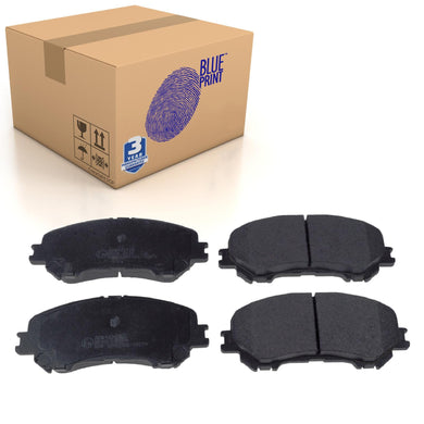 Front Brake Pads Qashqai Set Kit Fits Nissan D1060-4EA0A Blue Print ADN142176
