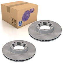 Load image into Gallery viewer, Pair of Front Brake Disc Fits Nissan Cabstar III Blue Print ADN143111