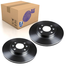 Load image into Gallery viewer, Pair of Front Brake Disc Fits Nissan Kubistar Dacia Sandero Blue Print ADN143114