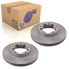 Load image into Gallery viewer, Pair of Front Brake Disc Fits Nissan Cabstar Trade Urvan Blue Print ADN143116