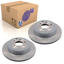 Load image into Gallery viewer, Pair of Rear Brake Disc Fits Nissan Pathfinder Blue Print ADN143119
