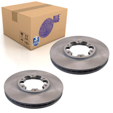 Load image into Gallery viewer, Pair of Front Brake Disc Fits Nissan Elgrand Mistral Terran Blue Print ADN143138