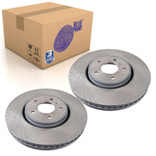 Load image into Gallery viewer, Pair of Front Brake Disc Fits Nissan Skyline Infiniti EX30d Blue Print ADN143157