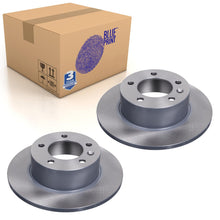 Load image into Gallery viewer, Pair of Rear Brake Disc Fits Vauxhall Movano OE 432000367R Blue Print ADN143165