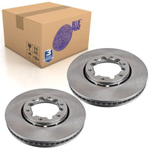 Load image into Gallery viewer, Pair of Front Brake Disc Fits Nissan OE 40206VC200 Blue Print ADN143187