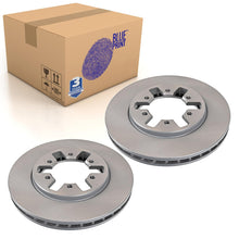 Load image into Gallery viewer, Pair of Front Brake Disc Fits Nissan NP300 Pick Up Urvan Blue Print ADN14337