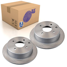 Load image into Gallery viewer, Pair of Rear Brake Disc Fits Nissan 200SX Skyline IX Blue Print ADN14348