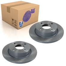 Load image into Gallery viewer, Pair of Front Brake Disc Fits Nissan March Micra Blue Print ADN14362