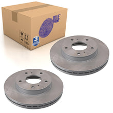 Load image into Gallery viewer, Pair of Front Brake Disc Fits Nissan Serena Vanette Cargo E Blue Print ADN14363