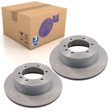 Load image into Gallery viewer, Pair of Rear Brake Disc Fits Nissan Patrol Safari Blue Print ADN14378