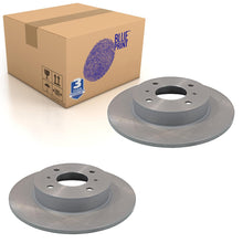 Load image into Gallery viewer, Pair of Rear Brake Disc Fits Nissan Primera II Blue Print ADN14391