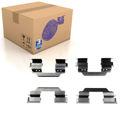 Front Brake Pad Set Fitting Kit Fits Renault Clio Kangoo Mo Blue Print ADN148601
