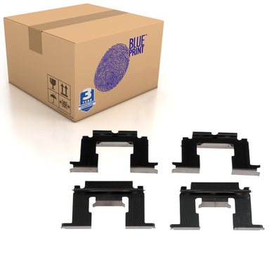 Front Brake Pad Set Fitting Kit Fits Nissan Serena Terrano Blue Print ADN148606