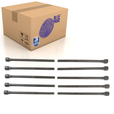 Cylinder Head Bolt Set Fits Nissan Sunny OE 1105654C00 Blue Print ADN17814