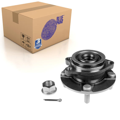 Front ABS Wheel Bearing Hub Kit Fits Nissan 402021FC0B S1 Blue Print ADN18265