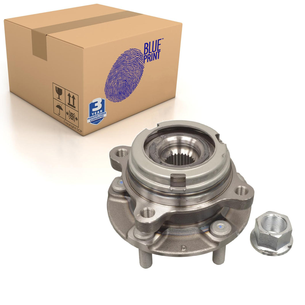 GT-R Front Wheel Bearing Hub Kit Fits Nissan 40202KB50A S1 Blue Print ADN18271