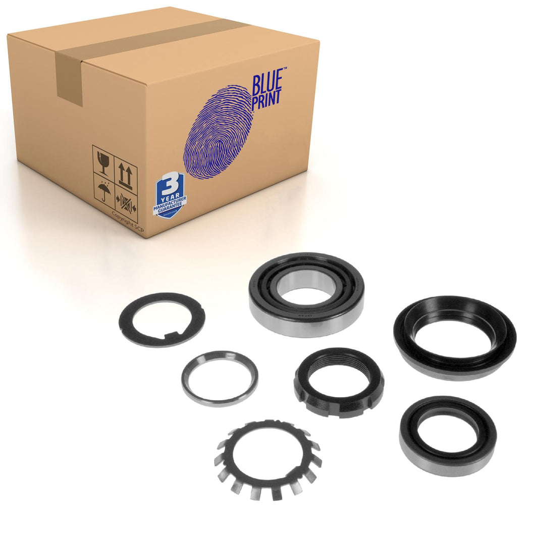 Up Rear Wheel Bearing Kit Fits Nissan 4021085000 S3 Blue Print ADN18372