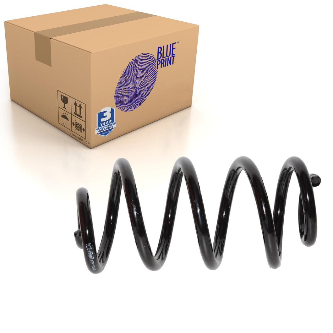 Rear Coil Spring Fits Nissan Qashqai OE 55020JD04A Blue Print ADN188335