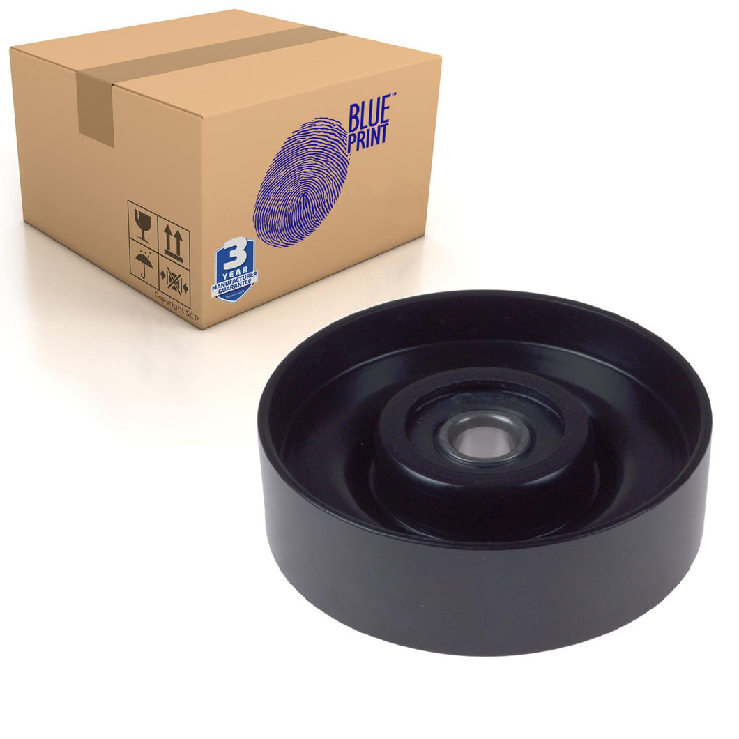 Auxiliary Belt Idler Pulley Fits Nissan Almera Primera Terr Blue Print ADN196508