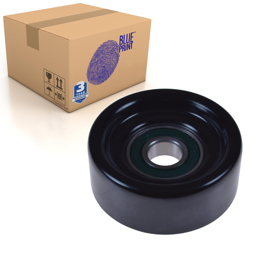 Auxiliary Belt Idler Pulley Fits Nissan Pathfinder Blue Print ADN196512