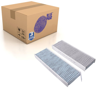 Vauxhall Carbon Cabin Pollen Filter X2 Fits Vivaro 3638979 Blue Print ADP152501