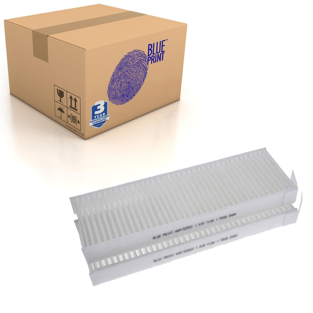 Cabin Pollen Filter X2 Fits Vauxhall OE 6447XF Blue Print ADP152502