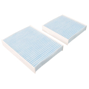 Cabin Pollen Filter X2 Fits Citroen OE 1609428080 Blue Print ADP152508