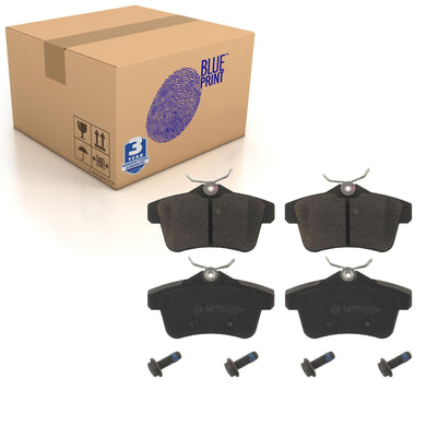Rear Brake Pads DS4 Set Kit Fits Citroen 16 085 206 80 Blue Print ADP154207