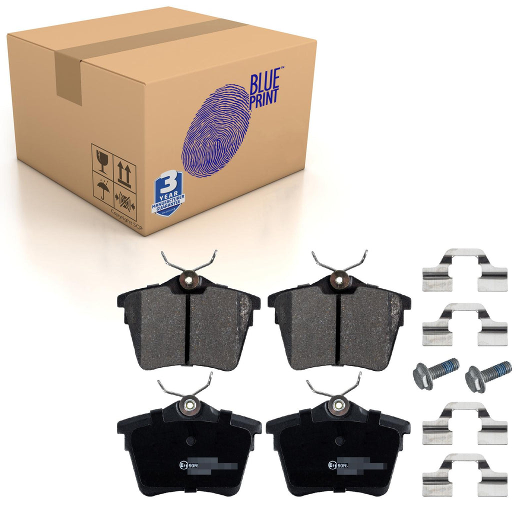 Rear Brake Pads C5 Set Kit Fits Citroen 4254.21 S1 Blue Print ADP154219