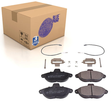 Front Brake Pads Jumpy Set Kit Fits Citroen 4254.54 Blue Print ADP154239