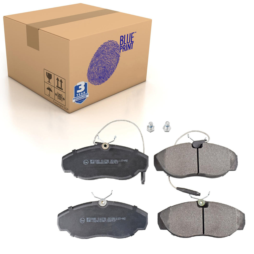 Front Brake Pads Jumper Set Kit Fits Citroen 4254.51 Blue Print ADP154241