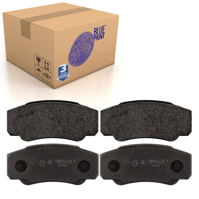 Rear Brake Pads Jumper Set Kit Fits Citroen 4254.68 Blue Print ADP154245