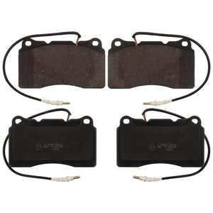 Front Brake Pads C8 Set Kit Fits Citroen 4252.07 Blue Print ADP154255