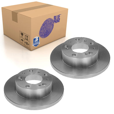 Pair of Front Brake Disc Fits Fiat OE 71740116 Blue Print ADP154316