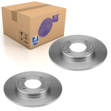 Load image into Gallery viewer, Pair of Rear Brake Disc Fits Peugeot 1007 307 Partner Ranch Blue Print ADP154317