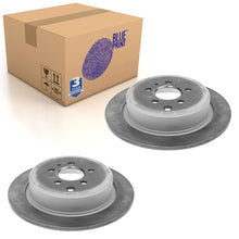 Load image into Gallery viewer, Pair of Rear Brake Disc Fits Lancia Zeta FIAT Ulysse Peugeo Blue Print ADP154323