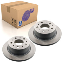 Load image into Gallery viewer, Pair of Rear Brake Disc Fits FIAT Ducato 250 Peugeot Boxer Blue Print ADP154325