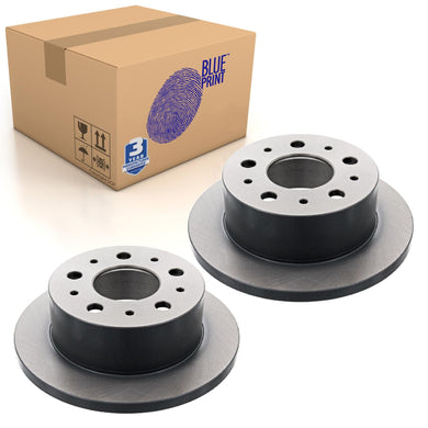 Pair of Rear Brake Disc Fits Peugeot OE 4249K9 Blue Print ADP154326