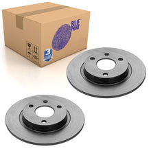 Load image into Gallery viewer, Pair of Front Brake Disc Fits Peugeot 106 Citroen AX Saxo Blue Print ADP154329