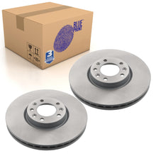 Load image into Gallery viewer, Pair of Front Brake Disc Fits Peugeot OE 4249K1 Blue Print ADP154332