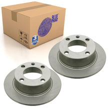 Load image into Gallery viewer, Pair of Rear Brake Disc Fits Citroen Xantia OE 95667811 Blue Print ADP154360