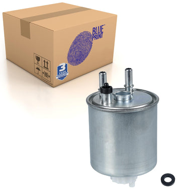 Fuel Filter Inc Sealing Ring Fits Renault Kangoo II Blue Print ADR162301C